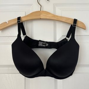 Black BIOFIT Demi Uplift bra